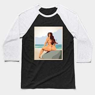 Posing in bikini Baseball T-Shirt